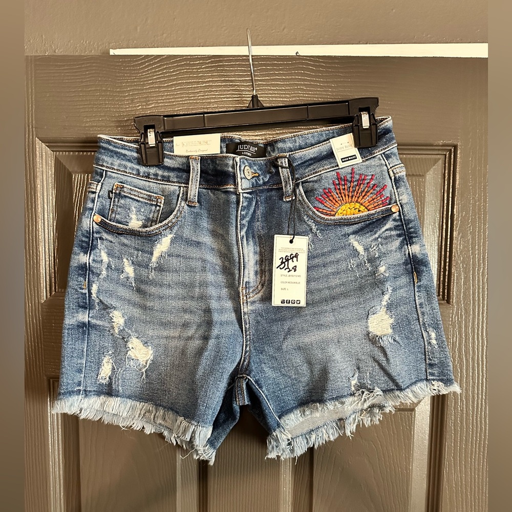 Judy Blue High Waisted Shorts NWT